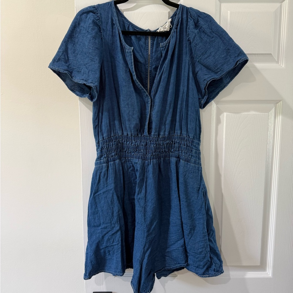 Anthropologie Denim Blue Garment
